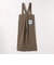 UNIVERSAL OVERALL:〈洗濯機可能〉サスペンダー タック サロペット 25AW