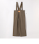 UNIVERSAL OVERALL:〈洗濯機可能〉サスペンダー タック サロペット 25AW
