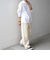 SHIPS any: Cone Denim フリーサイズ キャンバス デニム イージーパンツ◇