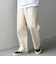 SHIPS any: Cone Denim フリーサイズ キャンバス デニム イージーパンツ◇