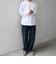 SHIPS any: Cone Denim フリーサイズ キャンバス デニム イージーパンツ◇