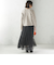 《予約》〈手洗い可能〉ミックス ヤーン ニット ジャケット