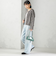 《予約》〈手洗い可能〉ミックス ヤーン ニット ジャケット