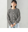 《予約》〈手洗い可能〉ミックス ヤーン ニット ジャケット
