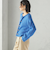 《予約》〈手洗い可能〉ミックス ヤーン ニット ジャケット