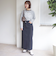 【WEB限定】〈洗濯機可能〉レース ナンバリング リンガー TEE