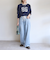 【WEB限定】〈洗濯機可能〉レース ナンバリング リンガー TEE