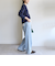 【WEB限定】〈洗濯機可能〉レース ナンバリング リンガー TEE