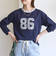 【WEB限定】〈洗濯機可能〉レース ナンバリング リンガー TEE