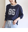 【WEB限定】〈洗濯機可能〉レース ナンバリング リンガー TEE