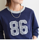 【WEB限定】〈洗濯機可能〉レース ナンバリング リンガー TEE