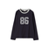 【WEB限定】〈洗濯機可能〉レース ナンバリング リンガー TEE