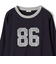 【WEB限定】〈洗濯機可能〉レース ナンバリング リンガー TEE