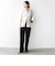 【WEB限定】〈手洗い可能〉ランダムブルーゼ シャツ カーディガン