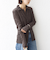 【WEB限定】〈手洗い可能〉ランダムブルーゼ シャツ カーディガン