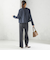 《予約》〈手洗い可能〉ストレッチ ツイード パール ボタン ジャケット