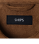 SHIPS: ポリエステル フェイク スエード シングル ライダース