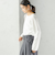ワイド クルーネック コットン ロング スリーブ TEE