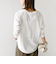 ワイド クルーネック コットン ロング スリーブ TEE