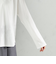ワイド クルーネック コットン ロング スリーブ TEE