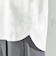 ワイド クルーネック コットン ロング スリーブ TEE