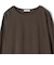 ワイド クルーネック コットン ロング スリーブ TEE