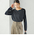 ワイド クルーネック コットン ロング スリーブ TEE