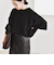《予約》quaranciel:〈手洗い可能〉AQUA カシミヤ ミックス ドルマン ニット 25AW