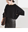 《予約》quaranciel:〈手洗い可能〉AQUA カシミヤ ミックス ドルマン ニット 25AW