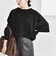 《予約》quaranciel:〈手洗い可能〉AQUA カシミヤ ミックス ドルマン ニット 25AW