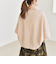 《予約》quaranciel:〈手洗い可能〉AQUA カシミヤ ミックス ドルマン ニット 25AW