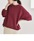 《予約》quaranciel:〈手洗い可能〉AQUA カシミヤ ミックス ドルマン ニット 25AW