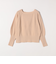 quaranciel:〈手洗い可能〉AQUA カシミヤ ミックス ボートネック ロングリブ ニット