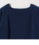 quaranciel:〈手洗い可能〉AQUA カシミヤ ミックス ボートネック ロングリブ ニット