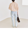 《予約》quaranciel:〈手洗い可能〉AQUA カシミヤ ミックス 2way ハイネック ニット カーディガン