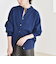 《予約》quaranciel:〈手洗い可能〉AQUA カシミヤ ミックス 2way ハイネック ニット カーディガン