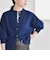 《予約》quaranciel:〈手洗い可能〉AQUA カシミヤ ミックス 2way ハイネック ニット カーディガン