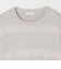 SHIPS any:〈手洗い可能〉コットン カシミヤ スウェットライク ニット 25AW◆