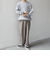 SHIPS any:〈手洗い可能〉コットン カシミヤ スウェットライク ニット 25AW◆