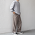 SHIPS any:〈手洗い可能〉コットン カシミヤ スウェットライク ニット 25AW◆