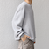 SHIPS any:〈手洗い可能〉コットン カシミヤ スウェットライク ニット 25AW◆