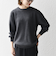 SHIPS any:〈手洗い可能〉コットン カシミヤ スウェットライク ニット 25AW◆