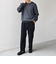 SHIPS any:〈手洗い可能〉コットン カシミヤ スウェットライク ニット 25AW◆