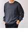 SHIPS any:〈手洗い可能〉コットン カシミヤ スウェットライク ニット 25AW◆