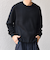 SHIPS any:〈手洗い可能〉コットン カシミヤ スウェットライク ニット 25AW◆