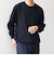 SHIPS any:〈手洗い可能〉コットン カシミヤ スウェットライク ニット 25AW◆