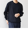 SHIPS any:〈手洗い可能〉コットン カシミヤ スウェットライク ニット 25AW◆