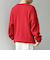 SHIPS any:〈手洗い可能〉コットン カシミヤ スウェットライク ニット 25AW◆