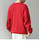 SHIPS any:〈手洗い可能〉コットン カシミヤ スウェットライク ニット 25AW◆