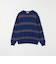 SHIPS any:〈手洗い可能〉コットン カシミヤ スウェットライク ニット 25AW◆